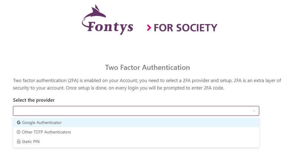 2FA authentication