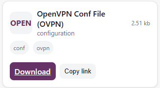 downloads navigation